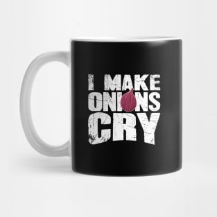 I make onions cry chef Mug